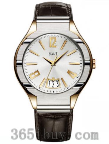 伯爵男表Piaget Polo系列鳄鱼皮/银色表盘G0A34041