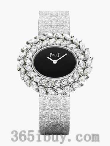 伯爵女表Piaget Polo系列白金/黑色表盘G0A39253