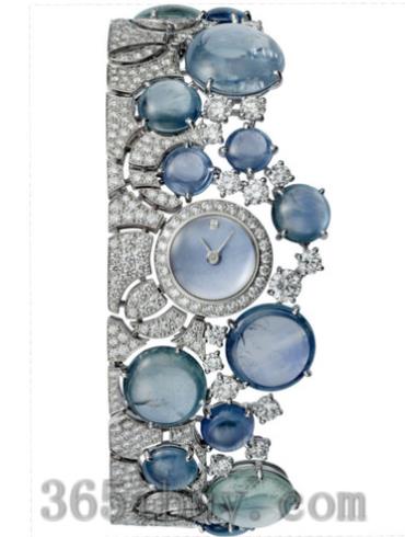 卡地亚女表创意宝石腕表系列白金/白色表盘PI00729