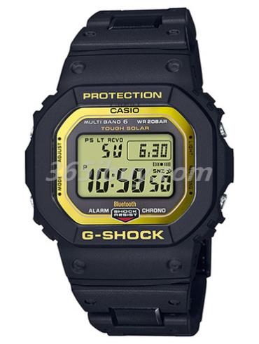 卡西欧男表G-SHOCK系列/表盘GW-B5600BC-1