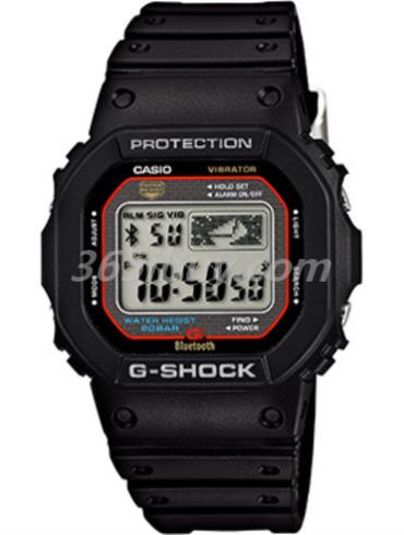 卡西欧男表G-SHOCK系列/表盘GB-5600AB-1